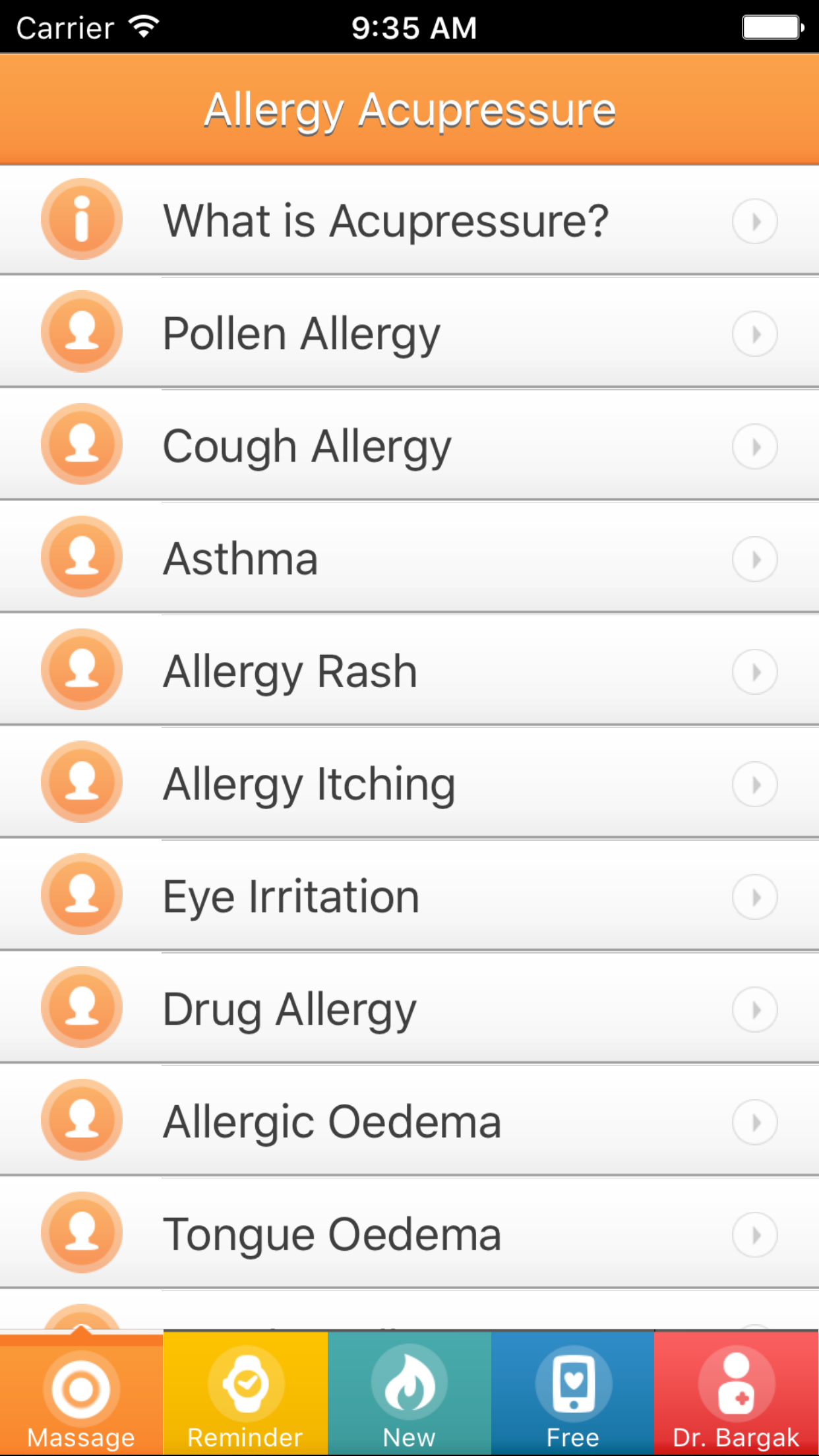 Allergy Acupressure Self-Treatment Massage Points!