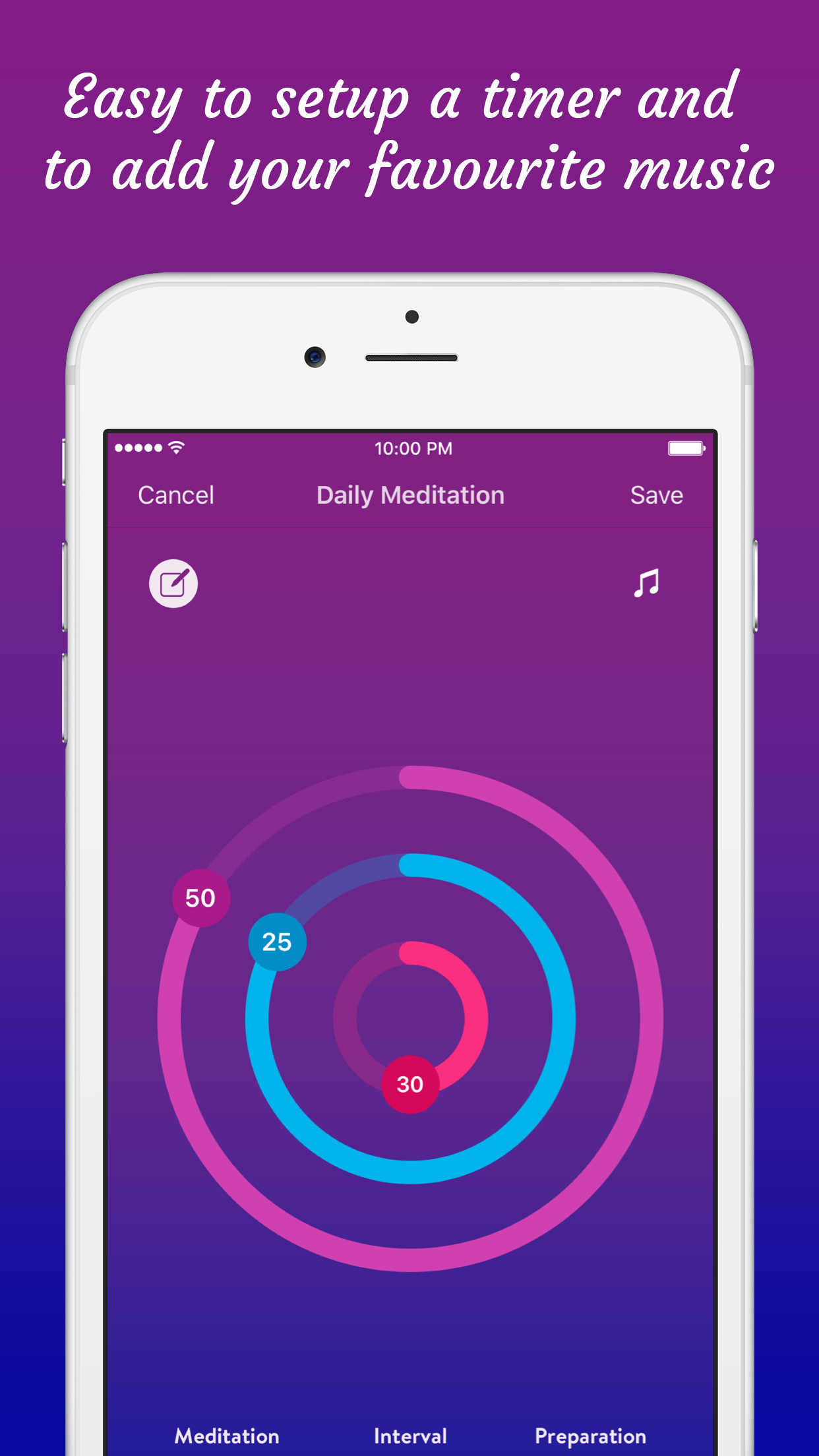 Shanti - Meditation Timer screenshot 4
