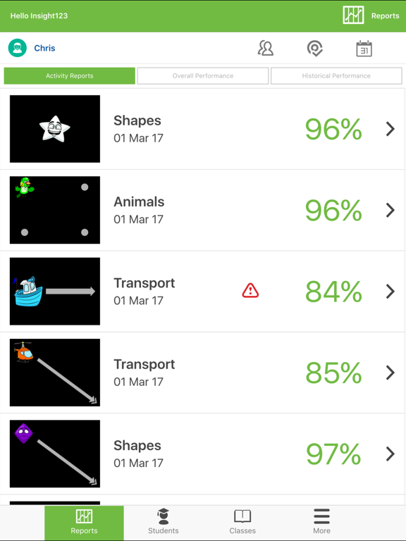 Screenshot #4 pour Insight - Early Vision and Cognition Assessment