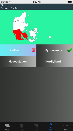 Denmark Region Maps and Capitals(圖2)-速報App