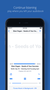 Mus+ Audiobooks screenshot