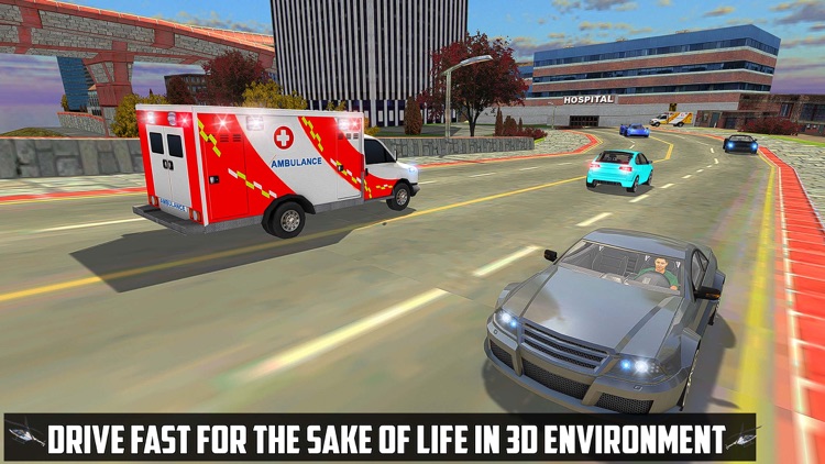 Helicopter Rescue Ambulance 3D screenshot-3