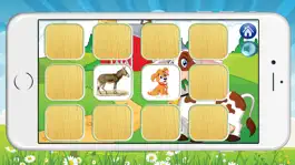 Game screenshot Farm Animals - Kids Learning Matching Game hack