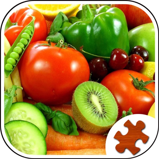 Fruits & Vegetables Jigsaw Puzzle - Fun With Foods Icon