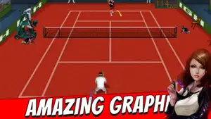 New Stars Tennis screenshot #1 for iPhone