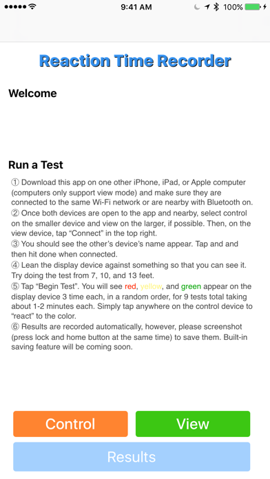 App screenshot