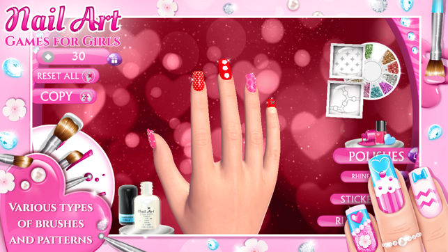 Jeux De Ongle Pour Fille Salon De Manucure Dans Lapp Store