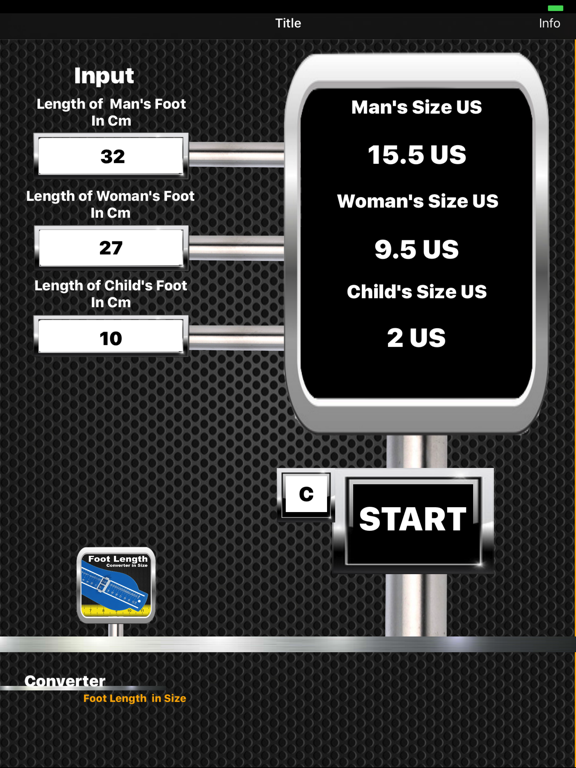 Screenshot #4 pour Foot Length Converter in Size  Lite