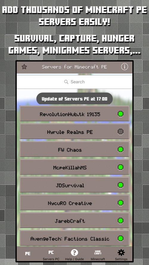 Multiplayer Servers For Minecraft Pe Pc W Mods Download App For Iphone Steprimo Com