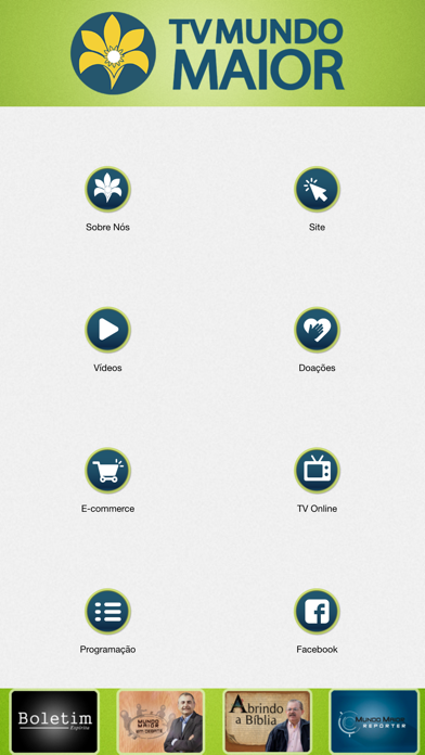 Screenshot #1 pour TV Mundo Maior