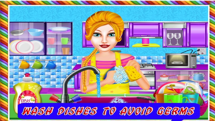 Dishes Cleaning Girls Games