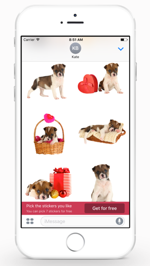 Cute Puppies Stickers(圖3)-速報App