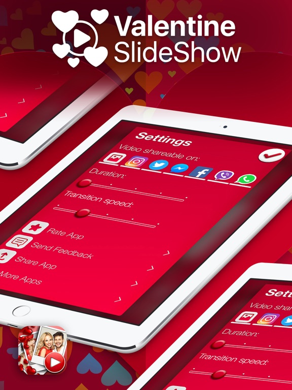 Screenshot #5 pour Valentin diaporama -Créateur de vidéo avec musique