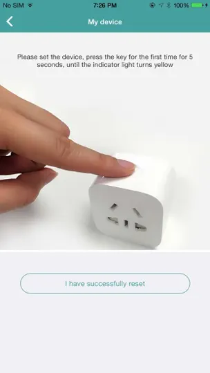 Скриншот WIFI Smart Plug International на iPhone 3