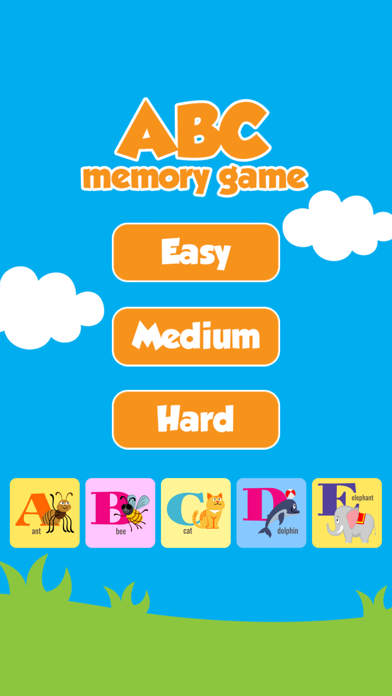 ABC Matching Puzzle Games for Kids iPhone screenshot