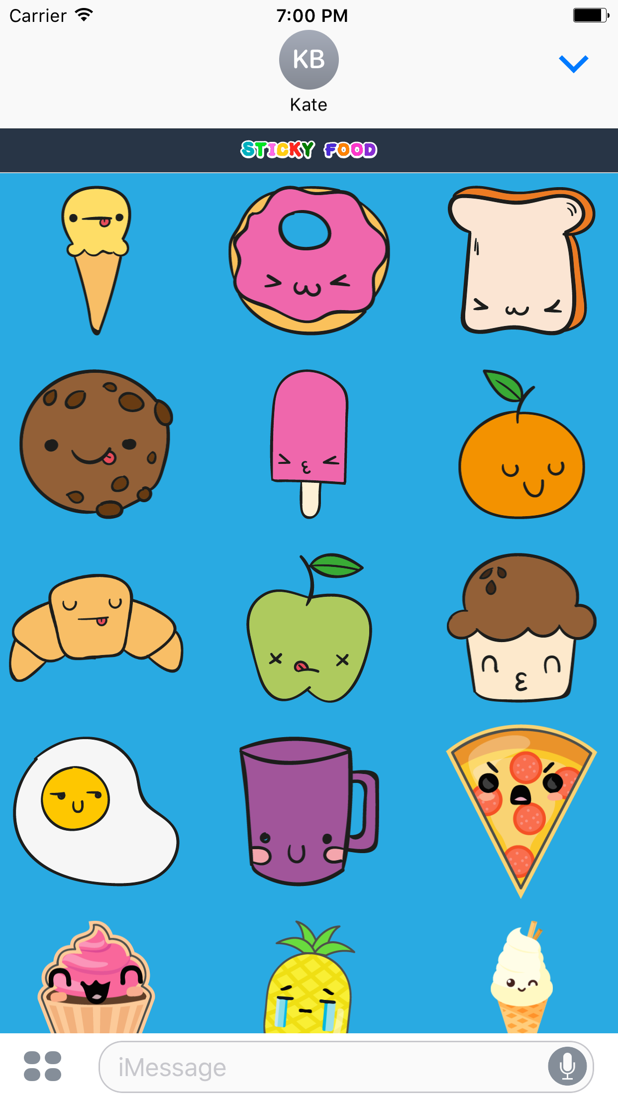 Sticky Food: Cooking Pals screenshot 3