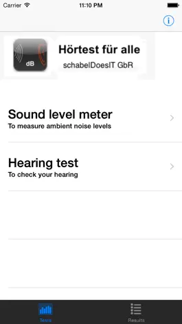 Game screenshot HearingTest4All mod apk