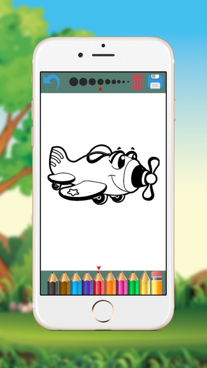 Vehicles Coloring Book for Kids screenshot-4