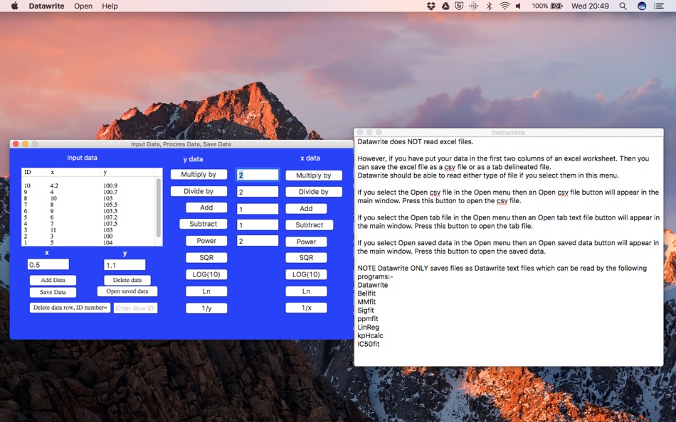 #2. Datawrite (macOS) 由: JPG Malthouse