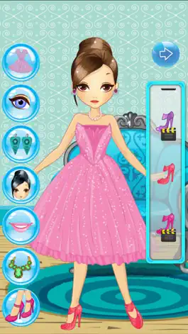 Game screenshot Princess Girls Dress up and Make up Makeover Game apk