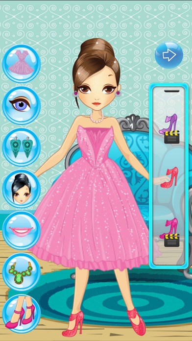 プリンセス 子供 女の子 ドレスアップします。 ゲーム ため ティーンのおすすめ画像2