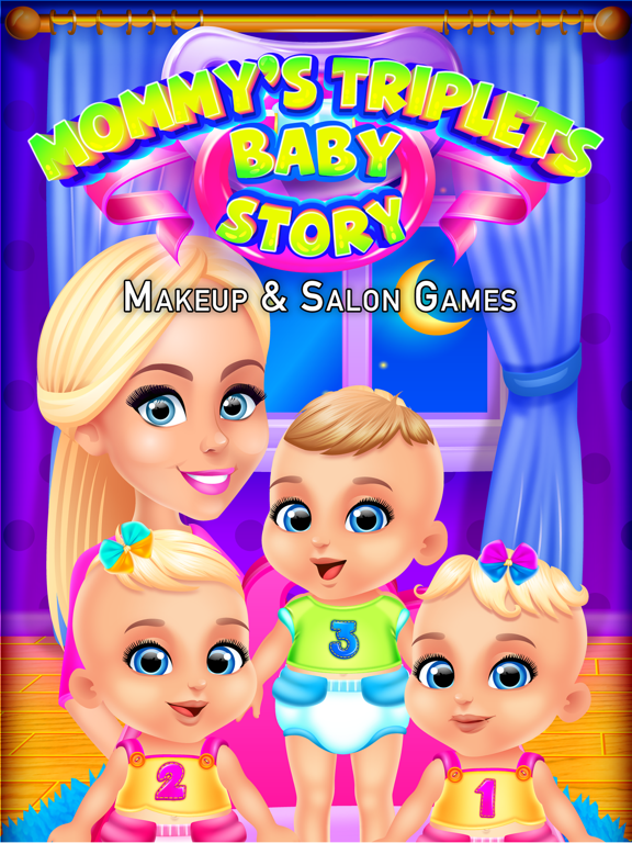 Screenshot #4 pour Mommy's Triplets Baby Story - Makeup & Salon Games