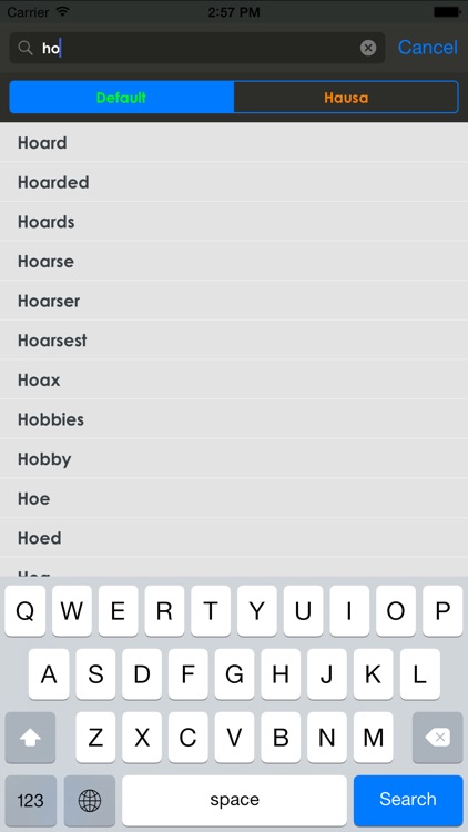 Hausa Dictionary screenshot-3