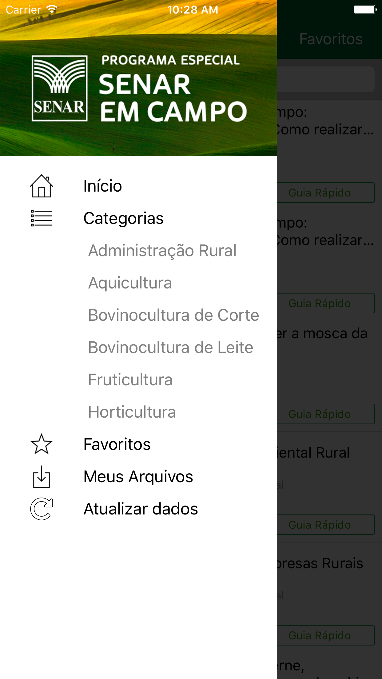 Senar em Campo