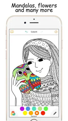 Game screenshot Colorpify - Coloring Book Therapy for Adults apk