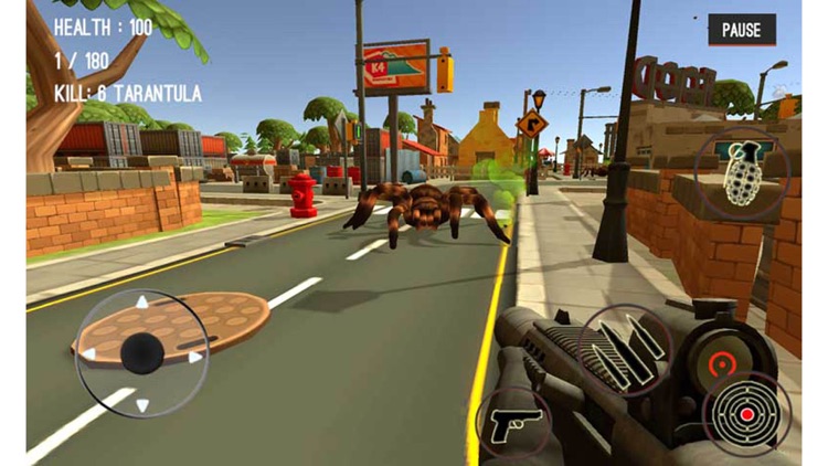 Spider Hunter Amazing City 3D screenshot-3