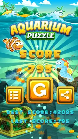 Game screenshot Рыбы Аквариум Головоломка Матч 3 игры mod apk