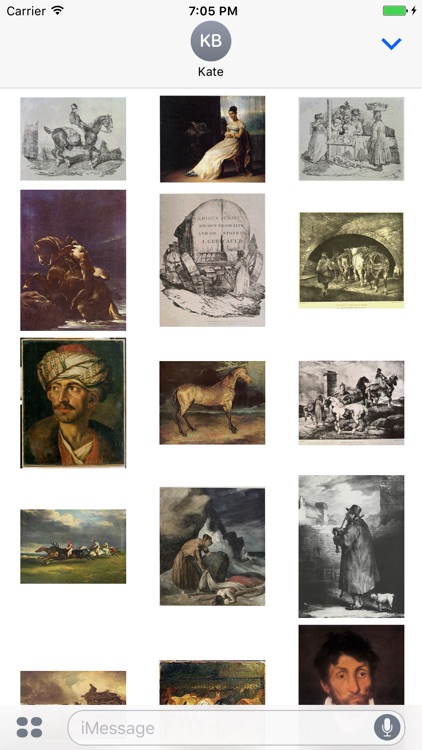Theodore Gericault Artworks Stickers