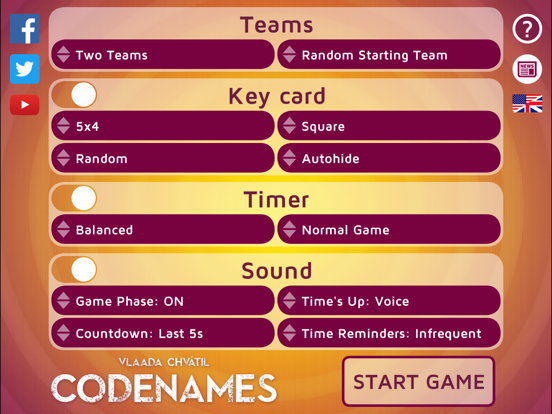 Screenshot #4 pour Codenames Gadget