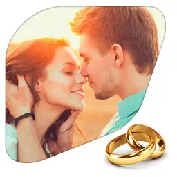 New wedding photo frames – Album & text editor app icon