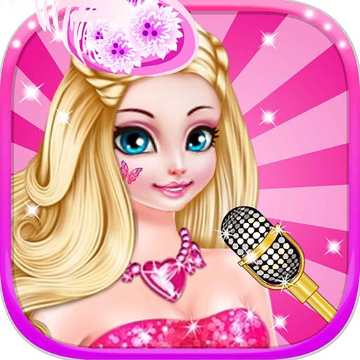 Romantic princess dress - Girls style up games Icon