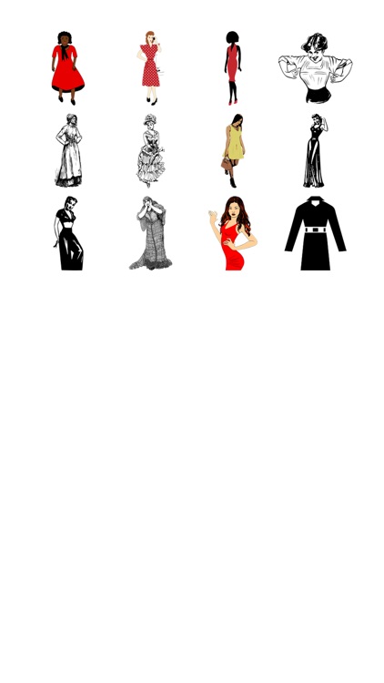 More Dresses Sticker Pack!