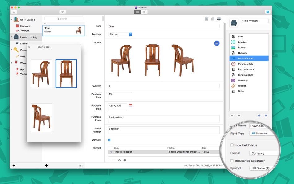 #3. Steward Database Lite (macOS) 由: Ryan Thread
