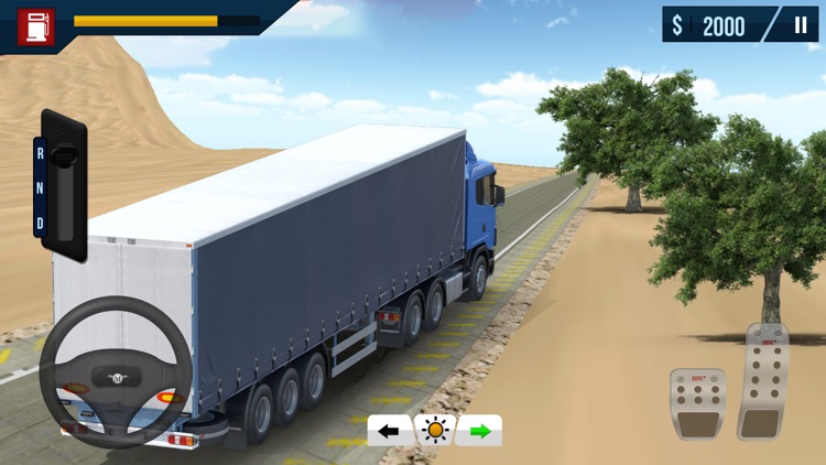 Heavy cargo Arab truck simulator- Truck driving