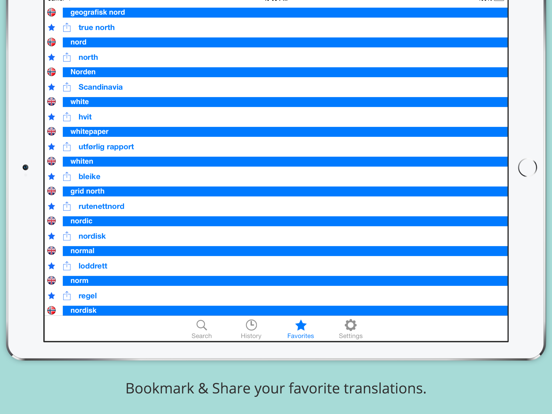 Screenshot #5 pour Offline English Norwegian Dictionary (Ordbok)