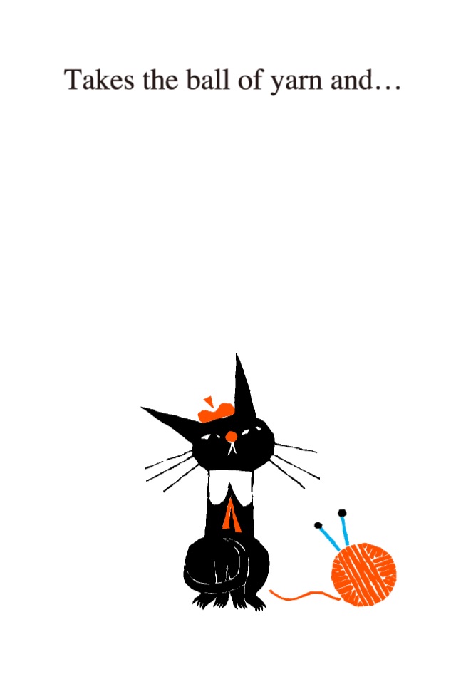 Black Cat Robin (Picture book fairy tale) screenshot 4