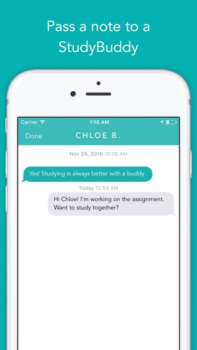 Screenshot #3 pour The Study Buddy App