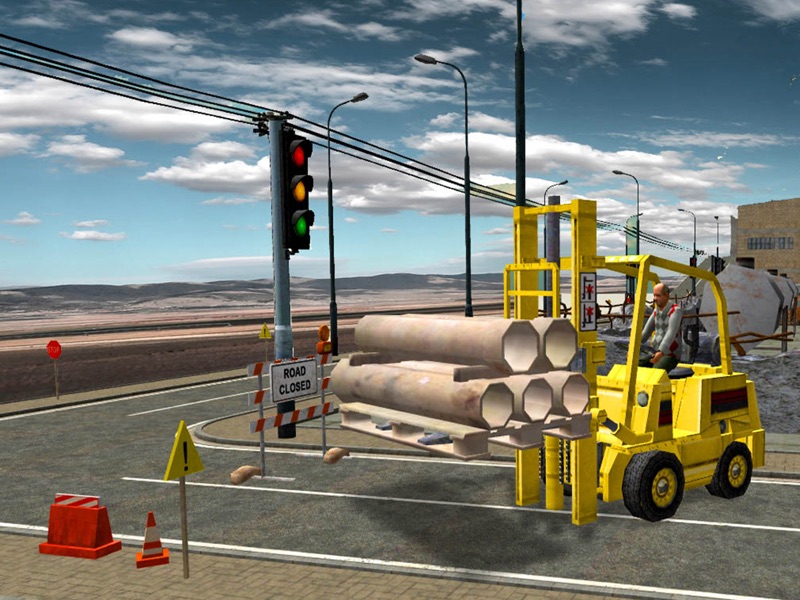 フォークリフトシミュレータ - グランドフォークリフトシミュレーション screenshot 10