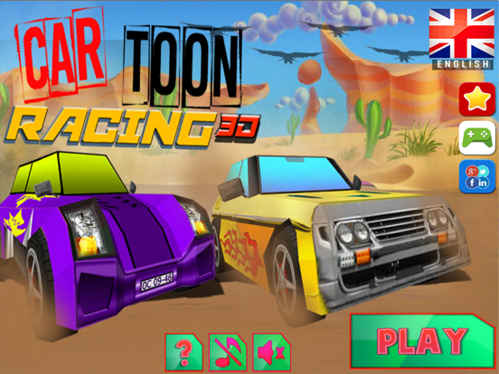 Screenshot #4 pour Car Toon Kids Racing :Cartoon Car Racing For Kids