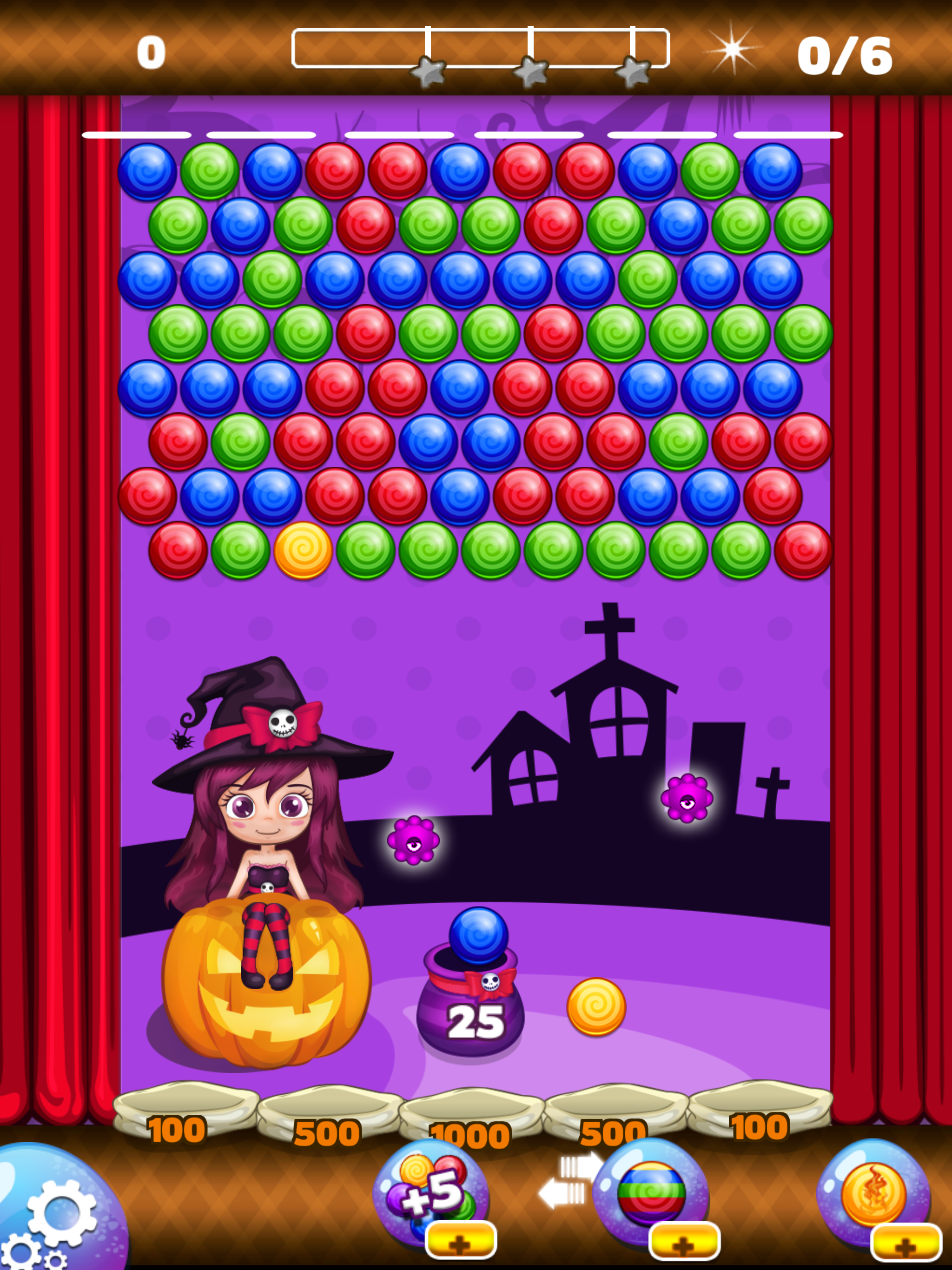 Bubble Shooter - Halloween