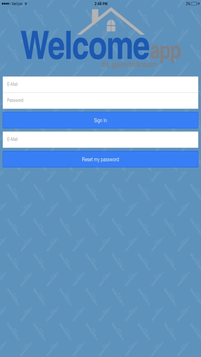 Screenshot #1 pour Welcome App by Gueststream