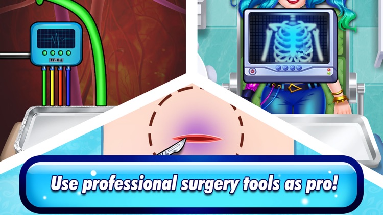 Superhero Surgeon Surgery Doctor! Game for Boys screenshot-3