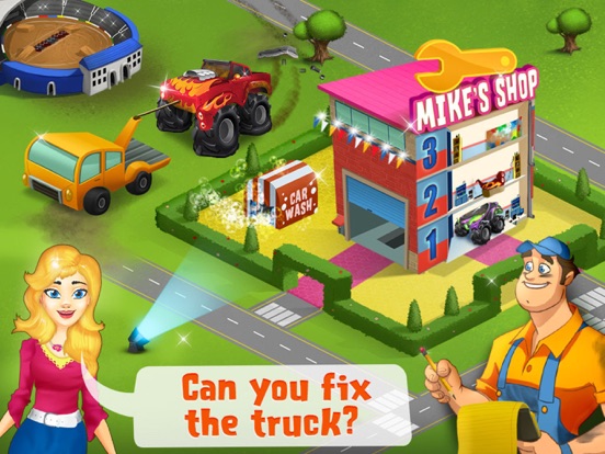 Mechanic Mike - Truck Mania iPad app afbeelding 4