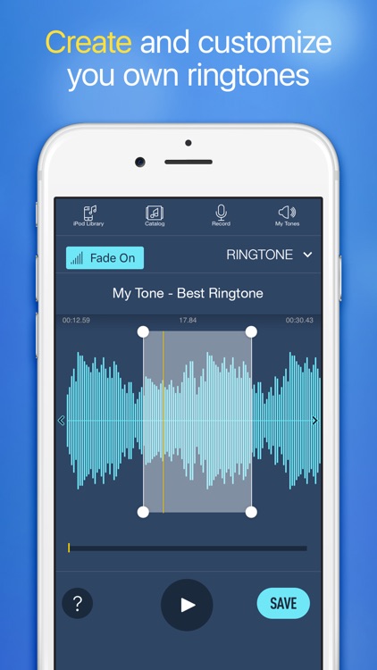 Ringtones for iPhone with Ringtone Maker screenshot-3