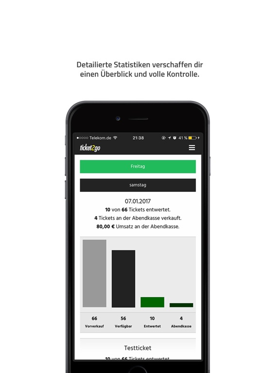 Screenshot #6 pour Scanphone by ticket2go