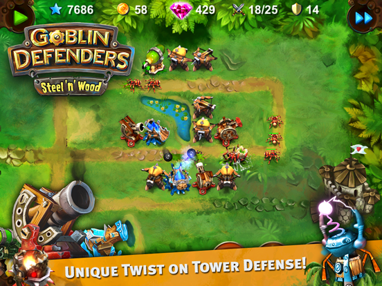 Goblin Defenders: Steel'n'Wood для iPad